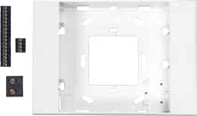 72571Z2 - Socle Blanc Avec Connecteurs Pour Hublot de Chambre EM140 Bus Lit