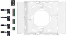 72582Z1 - Socle de Raccordement pour Interface Audio ISDN ou office (pour 72582 ou 72581B1) clino 21