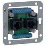 74199A - Prise Auto Ejectable Double RJ45