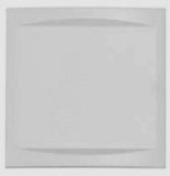 88910A3 - Plaque de Propreté Blanche Pleine