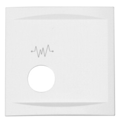 88912A3 - Plaque de propreté pour prise diagnostique RAL 9016