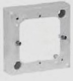 88915A3 - Cadre saillie pour bloc simple 81x81x20,2mm plastique