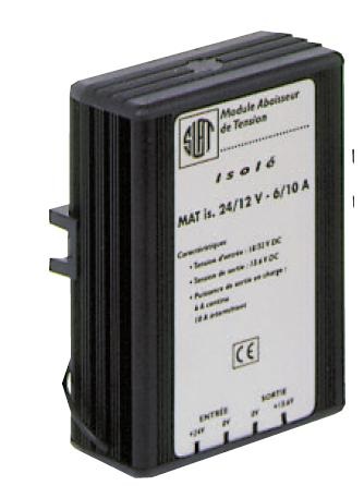C-24V12V - Convertisseur de tension continue 24V-> 12V 3A