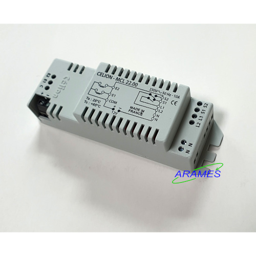MCL22.00 - CELION Module 2200 télérupteur éclairage 2 relais - sortie 12V DC
