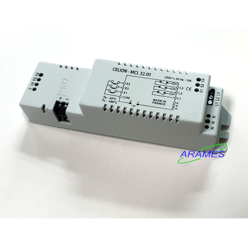MCL32.00 - CELION Module 3200 télérupteur éclairage 3 relais - sortie 12V DC